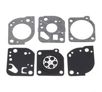Kit de diafragma y juntas de carburador 6 unidades para PLT3043YE PBC3046YB C1U-H46 C1U-H49 Adecuado para GND-49 Piezas de repuesto para recortadora de jardín