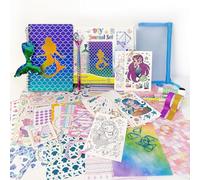 Kit de Diario de Bricolaje para Niñas, Regalo niña 4 a 14 años DIY Scrapbook Set para niños,Juego de Accesorios de Libro de Recortes y Diarios,Ideas de regalos de cumpleaños para niñas adolescentes