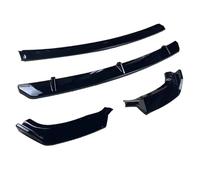 Kit De Difusor Y Separador De Parachoques Delantero para Coche para Q5 2019 2020 2021 Alerón Parachoques Delantero(Gloss Black)