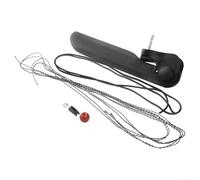 Kit de dirección de timón trasero con pedales de control de pie, barra base giratoria y cables ajustables - Compatible con kayaks Sit-On-Top y Touring 580g