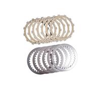 Kit de Discos de Embrague y Placa de fricción de Acero Compatible con Z550GP ZR550 GPX600R GPZ600R KLR600 ZL600 GPZ400R