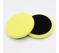 Kit de discos de esponja para pulir coche con almohadillas de pulido gruesas, medianas y finas para pulir cera y reparar arañazos de lijado (amarillo)