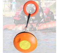 Kit de discos de lanzamiento de emergencia con cuerda de 40 m para salvar vidas, ideal para alberca en casa, camping, lago y barco de pesca, juego de 3 piezas
