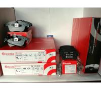 KIT DE DISCOS + PATINES DE FRENO HORMIGA Y POST BREMBO PARA AUDI A4 (8K2-B8) ...