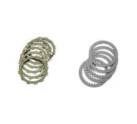 Kit de discos + separadores de embrague newfren standard para moto repuestos