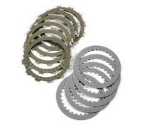 Kit de discos + separadores de embrague newfren standard para moto repuestos