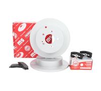 Kit de discos y pastillas de freno MASTER-SPORT mit Chapa antichirridos
