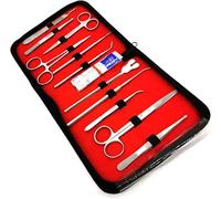 Kit de Disección de Laboratorio de Biología, Juego de Disección de Anatomía de 22 Piezas, Kit de Disección Avanzada de Acero Inoxidable para Estudiantes de Medicina Y Juego de Disección de Anatomía