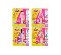 Kit de diseño de muñecas - Play-Doh - Playdoh Barbie - Creatividad - Juegos de rol - Fácil de usar - Para niños
