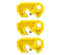 Kit de dispositivo de bloqueo de disyuntor para el cumplimiento de seguridad industrial con las normas OSHA, para bloqueo seguro para interruptores ISODIN individuales, dobles, triples y miniatura