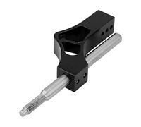 Kit de dispositivo de elevación,extensión de palanca de cambios de altura ajustable para automóvil,extensor de palanca de cambios de acero inoxidable para perilla de cambio manual(Negro)