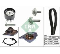 Bomba de agua + juego de correas de distribución INA 530 0197 30
