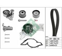 Kit de distribución + bomba de agua 530 0480 30 INA para AUDI A4 B6 A6 C5 A8 D3