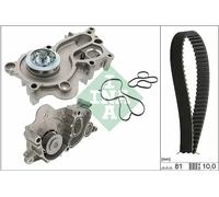 Kit de distribución de válvulas (correa + polea + bomba de líquido) INA 530 0744 30