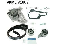 Kit de distribución + bomba de agua Chapa de acero VKMC 91003 SKF para TOYOTA