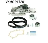 Kit de distribución + bomba de agua Chapa de acero VKMC 91720 SKF para TOYOTA