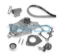 Dayco Bomba de agua y kit de correas de distribución KTBWP9650 para Toyota Corolla, Verso, Avensis