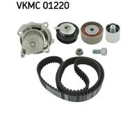 Kit de distribución + bomba de agua Plástico VKMC 01220 SKF para AUDI VW