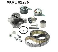 Kit de distribución + bomba de agua Plástico VKMC 01276 SKF para VW SKODA