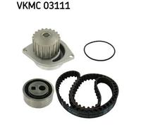 SKF Kit de distribución VKMC 03111 con bomba de agua y correa de distribución