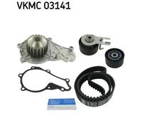 SKF Kit de distribución y bomba de agua VKMC 03141 Plástico para Citroën y Suzuki