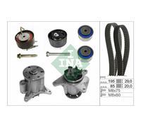 Kit de distribución de válvulas (correa + polea + bomba de líquido) INA 530 0764 31