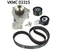 Kit de distribución de válvulas (correa + polea + bomba de líquido) SKF VKMC 03315