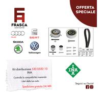 Kit de distribución INA Volkswagen Crafter 2.0 TDI 1.6 EOS Golf V VI Jetta II...