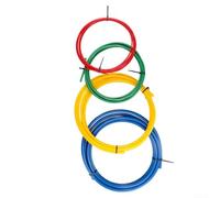 Kit de doblador de tuberías para aire acondicionado con tiras de plegado de cobre de plástico PE integradas para una forma fiable de tuberías (3 m + bolsillo)