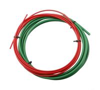 Kit de doblador de tubos de cobre para aire acondicionado con tiras de plástico PE integradas para tubos de 1/4 pulgadas (rojo) y 3/8 pulgadas (verde), reutilizable para herramienta HVAC