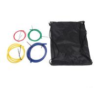 Kit de doblador de tubos de plástico PE para tubos de cobre, 4 tiras de doblado codificadas por colores para instalación de aire acondicionado HVAC, 5 m de longitud (azul 1,2 m)