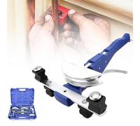 Kit de doblador manual de tuberías para tubos de 3/8 a 7/8 pulgadas, herramientas de flexión hacia adelante/atrás de 90° para HVAC, aire acondicionado y reparación de fontanería