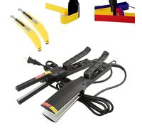 Kit de dobladora de arco acrílico y máquina dobladora de ángulo, herramienta de calentador de 60 W para paneles de 1,5 a 5 mm de grosor con 2 accesorios de corte