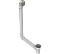 Kit de drenaje con cubierta deslizante de perfil bajo para jacuzzi, acabado en n quel cepillado, operaci n manual con toque de pie, material de P