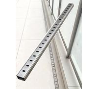 Kit de Drenaje de Canal Delgado para Patio Exterior: Sistema de Drenaje eficiente para jardín, Entrada de vehículos y umbral: solución eficaz para la gestión del Agua.