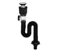 Kit de drenaje fregadero, tubo de sifón antiolor extensible, flexible extensible accesorios de limpieza para el hogar, cocina, ducha, baño, camping-Car