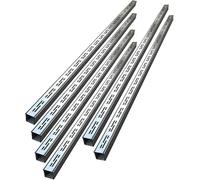 Kit de Drenaje Lineal de Acero Inoxidable 304 - Drenaje de Canal francés Delgado para Exteriores, Patios, entradas de vehículos y garajes - Sistema de Drenaje de Zanja Duradero para una gest