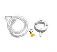 Kit de drenaje magnético de aire acondicionado para ventana con manguera extralarga para unidades divididas y de ventana, sello a prueba de fugas, fácil instalación, tubo transparente de 1,8 m de