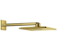 Kit de ducha con cabezal de ducha Grohe Rainshower 310 SmartActive Cube de 430 mm, 2 tipos de rociadores, 26479GL0, Color: fresco amanecer