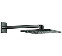 Kit de ducha con cabezal de ducha Grohe Rainshower 310 SmartActive Cube de 430 mm, 2 tipos de rociadores, 26479A00, Color: grafito duro