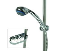 Kit de ducha cromado, 7 funciones versátiles para baño, ideal para mejorar la experiencia de ducha y optimizar el uso de agua.
