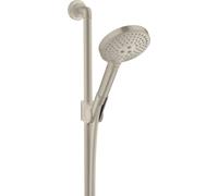 Kit de ducha hansgrohe AXOR Citterio con Raindance Select S 120 teleducha 3 funciones, 27991820, Color: Níquel Cepillado