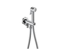 Kit de Ducha para Bidet de Instalación a Pared de Dos Salidas Cromado Be Fresh Roca