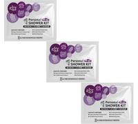 Kit de ducha personal compacto para llevar, tu compañero de higiene para viajes, gimnasio, camping, ducha sobre la marcha, champú, jabón, toalla, todo en uno (3)