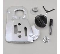Kit de eje de bomba de aceite de tuerca de barra guía para motosierra Husqvarna-445 450 445E 450E 450E sustituye a la pieza 544 09 40-01