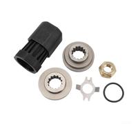 Kit de eje de hélice para Mercury Marine para Quicksilver 835257K12 | Flo-Torq Reflex Hub Set con conector de accionamiento para fueraborda Mariner 30-60 para PS de 4 tiempos y 2 tiempos