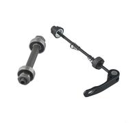 Kit de eje de liberación rápida de acero para bicicleta delantera y trasera con 2 rodamientos de precisión 6000 para MTB Road y bicicletas (delantero)