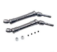 Kit de eje de transmisión de vehículo RC para TRAXXAS para SLASH 4x4 Rustler Stampede con configuración de eje delantero trasero de metal (delantero)