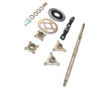 Kit de Eje Trasero para Kart 24 Pulgadas con Piñón y de Freno Compatible con ATVs Quads y Drift Trikes de 50 a Ideal para Reconstrucciones DIY y Montajes Personalizados