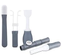 Kit de ejercicio de mandíbula, 5 piezas, ejercitador bucal para entrenamiento muscular oral, recuperación y fortalecimiento de la lengua